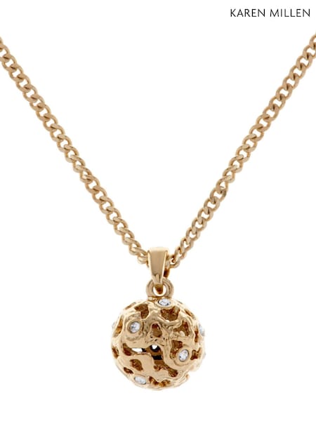 Karen Millen Frosted Ball Pendant (G48114) | €55
