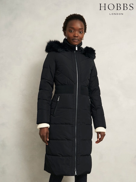 Hobbs Black Amalie Puffer (G48493) | €325