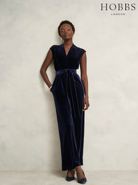 Hobbs Blue Olive Jumpsuit (G48500) | €253