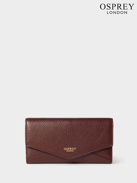 Osprey London Red The Core Medium Leather Matinee Purse (G48842) | €75