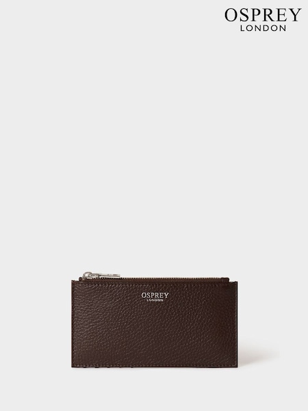 Osprey London Red The Core Small Leather Card Pouch (G48845) | €44