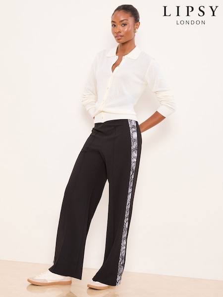 Lipsy Snake Printed Side Stripe Trousers (G48896) | €47