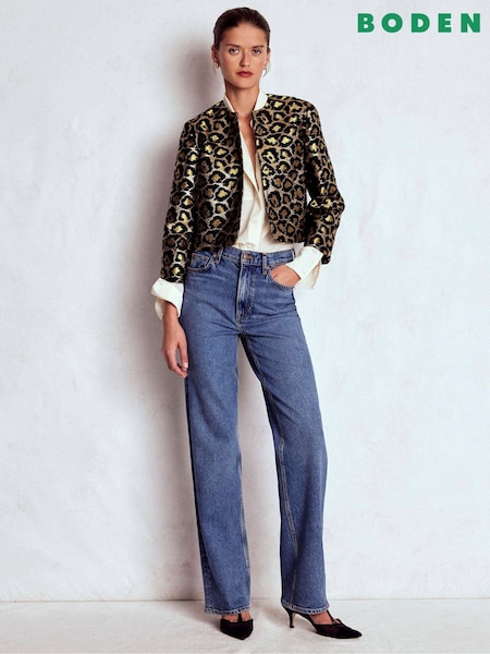 Boden Metallic Feminine Party Jacket (G49006) | €190