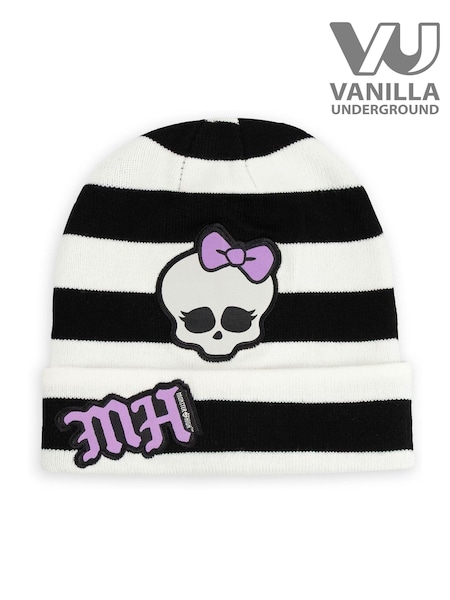 Vanilla Underground Black Monster High Character Beanie Hat (G49160) | €35