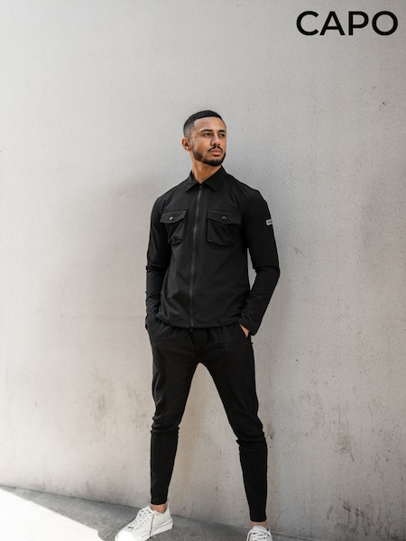 CAPO Black Button Jacket (G49716) | 286 QAR