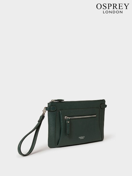 zelena - Osprey London The Ruby Leather Cross-Body Bag (G49895) | € 86