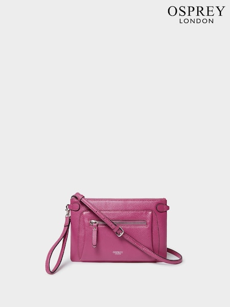 Osprey London The Ruby Leather Cross-Body Bag (G49902) | 322 QAR