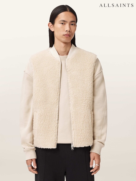 AllSaints Cream Black Gilet (G49932) | €138