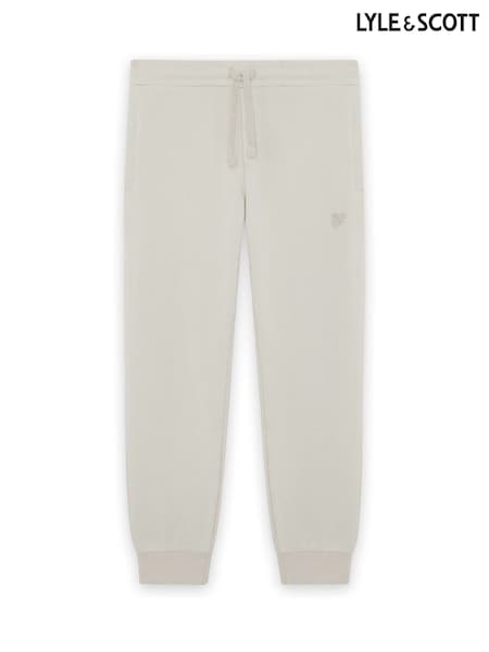 Lyle & Scott White Heavy Weight Sweatpant (G49964) | AED349