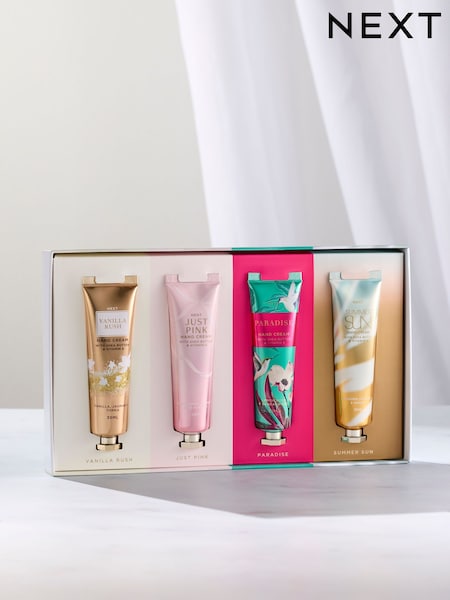 Pink - Set Of 4 Mini Hand Cream Gift Set