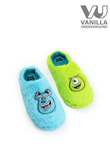 Vanilla Underground Blue Disney Monsters Inc Sully & Mike Slippers (G50208) | R$ 240