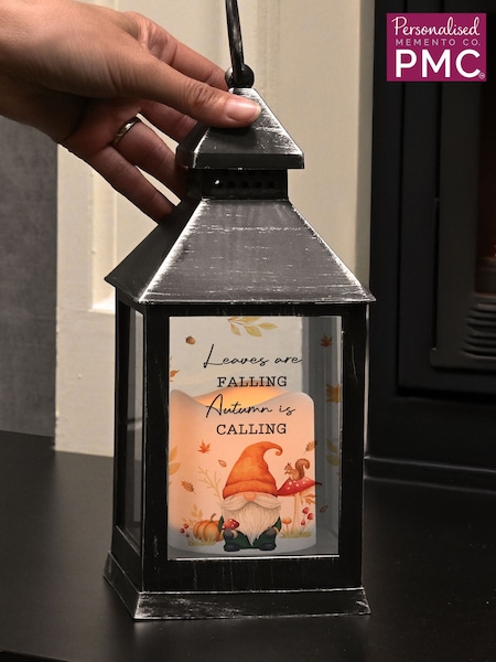 Personalised Autumn Gonk LED Lantern by PMC (G50350) | €24.50