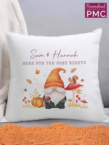 Personalised Autumn Gonk Cushion by PMC (G50353) | €32