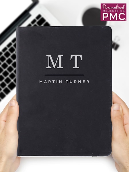 Personalised Initials A5 Hardback Notebook by PMC (G50372) | €18.50