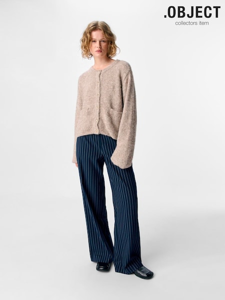 OBJECT Blue Stripe Wide Trousers (G50579) | €58