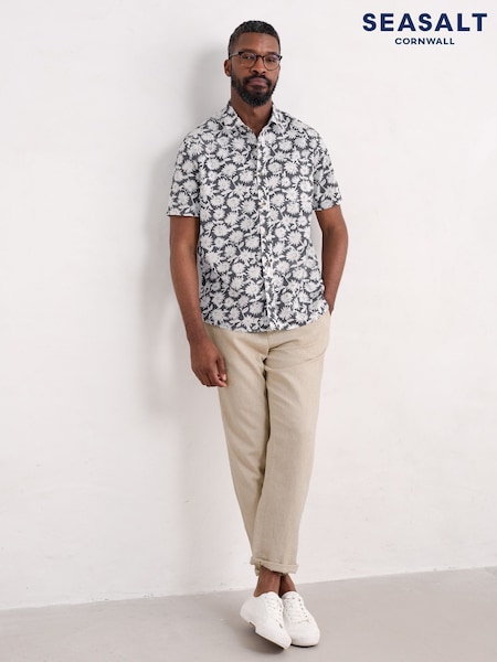 Seasalt Cornwall Grey Barque Shirt (G50683) | €77