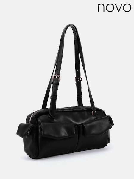 Schwarz - Novo AYVA Pocket Shoulder Bag (G50700) | 53 €