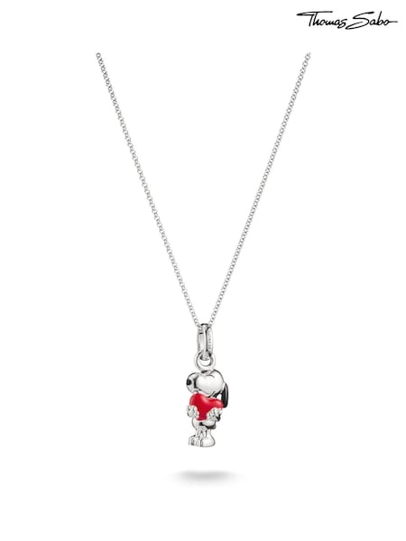 Thomas Sabo Silver x Peanuts Snoopy Heart Chain 45 cm Necklace (G51611) | €152