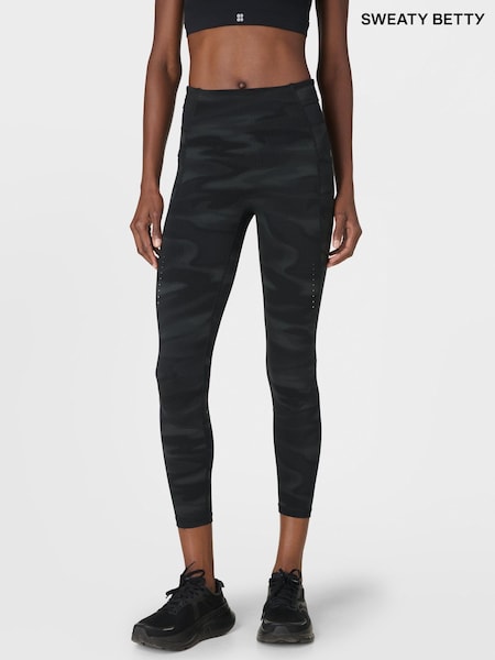 Sweaty Betty Black 7/8 Length Runners High 7/8 Leggings (G51811) | €114