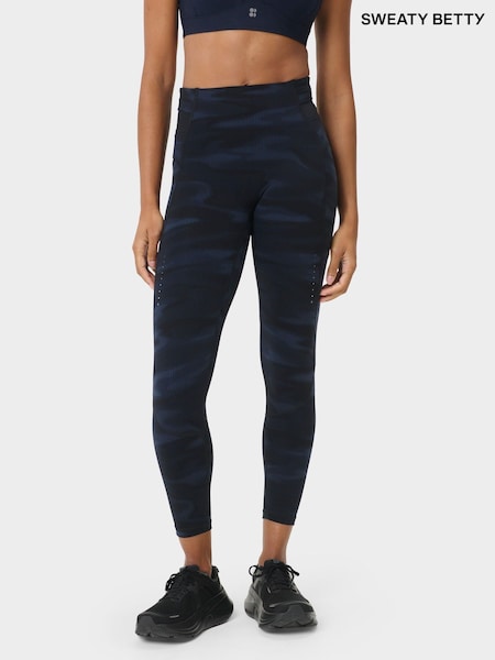 Sweaty Betty Blue 7/8 Length Runners High 7/8 Leggings (G51813) | €114