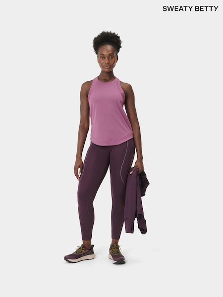 Sweaty Betty Purple Breathe Easy Mesh Run Vest (G51819) | €64