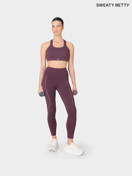 Morado - Sweaty Betty Medium Power Support Seam-Free Bra (G51829) | 64 €