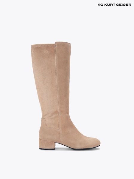 KG Kurt Geiger Nude Tabina High Leg Boots (G51864) | R$ 1.275