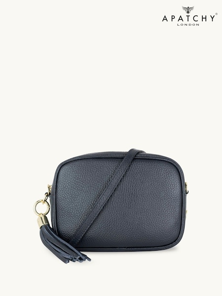 Apatchy Blue The Tassel Leather Cross-Body Bag (G52538) | AED454