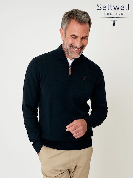 Saltwell Quarter Zip Jumper (G52786) | AED175
