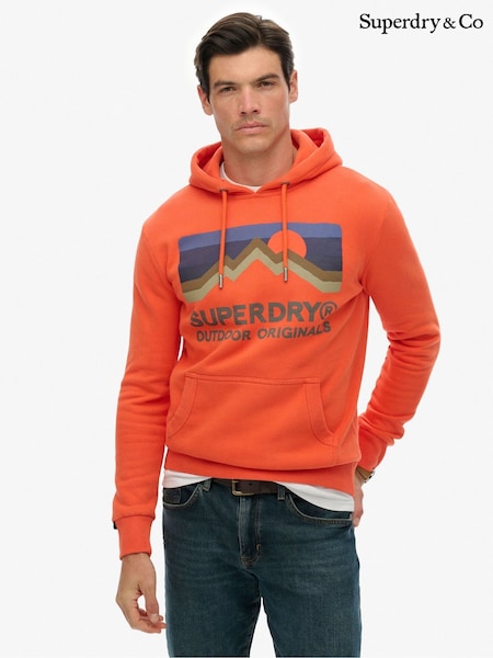Superdry Red Great Outdoors Relaxed Hoodie (G53434) | R$ 545