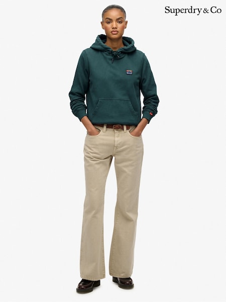 Superdry Green Great Outdoors Embroidered Hoodie (G53441) | €63