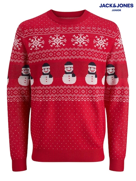 JACK & JONES Junior Christmas Novelty Knitted Jumper (G53784) | R$ 195