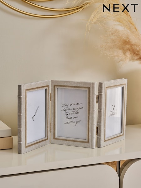Chic Books Folding Multi Aperture Photo Frame