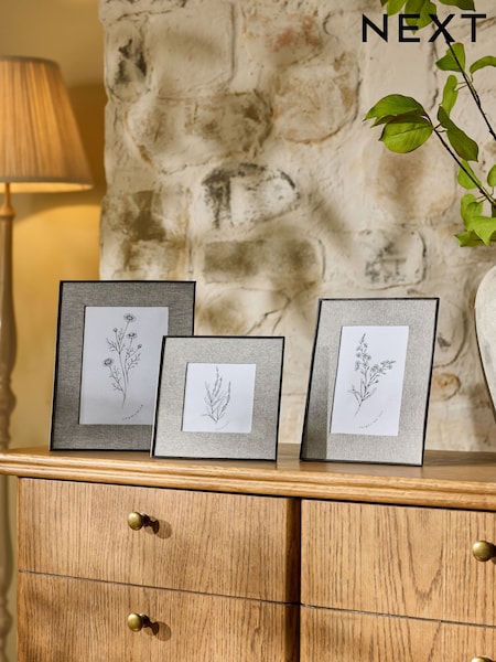 Burford Linen Mount Photo Frame