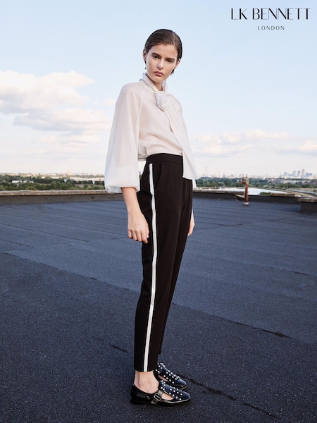 LKB London Zig Silm Cigarette Trousers (G54156) | ‏751 د.إ.‏