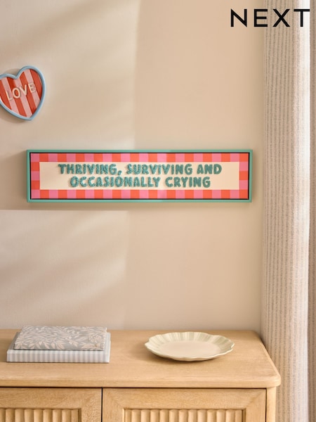 Thriving Boucle Texture Wall Art