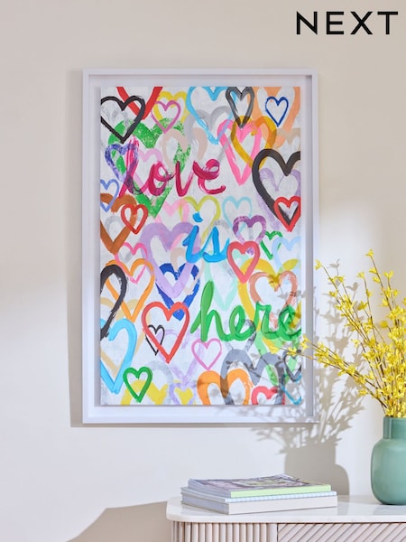Artist Collection By Lottie Fontaine Love Is Here Wall Art