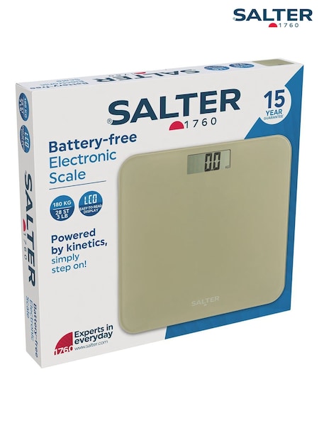 Salter Cream Battery Free Electronic Scale (G54630) | €40