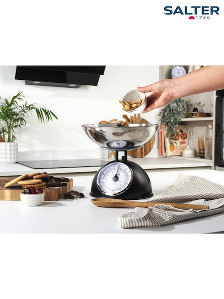 Salter Black Timeless Mechanical Scale (G54633) | €40