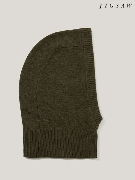 Jigsaw Green Hooded Snood (G54647) | €95