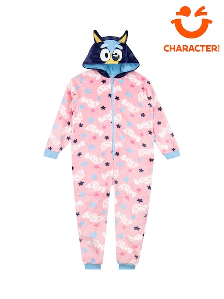 Character Pink Bluey Onesie With 3D Ears (G54716) | AED186