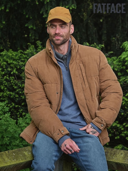 Akmuo - Regular Fatface Cord Padded Jacket