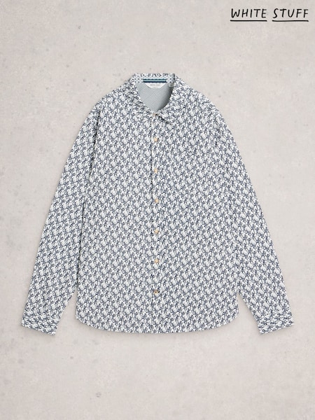 White Stuff White Finsbury Monkey Printed Shirt (G55044) | €82