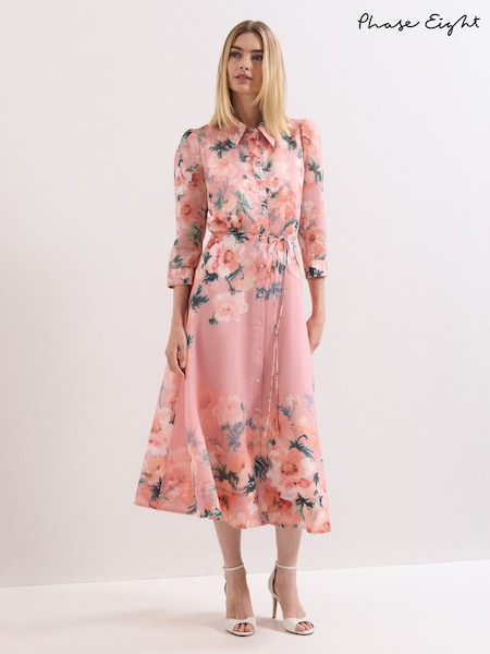 Phase Eight Pink Anabella Dress (G55080) | €266