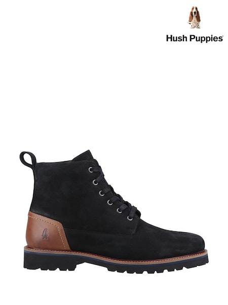 Hush Puppies Black Boots (G55406) | €128
