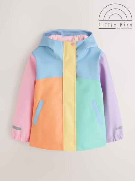 Regnbuefargeblokking - Little Bird By Jools Oliver Waterproof Jacket