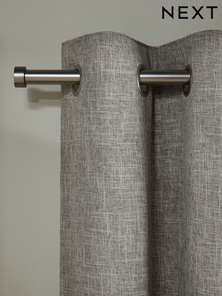 Textured Slub Eyelet Curtains