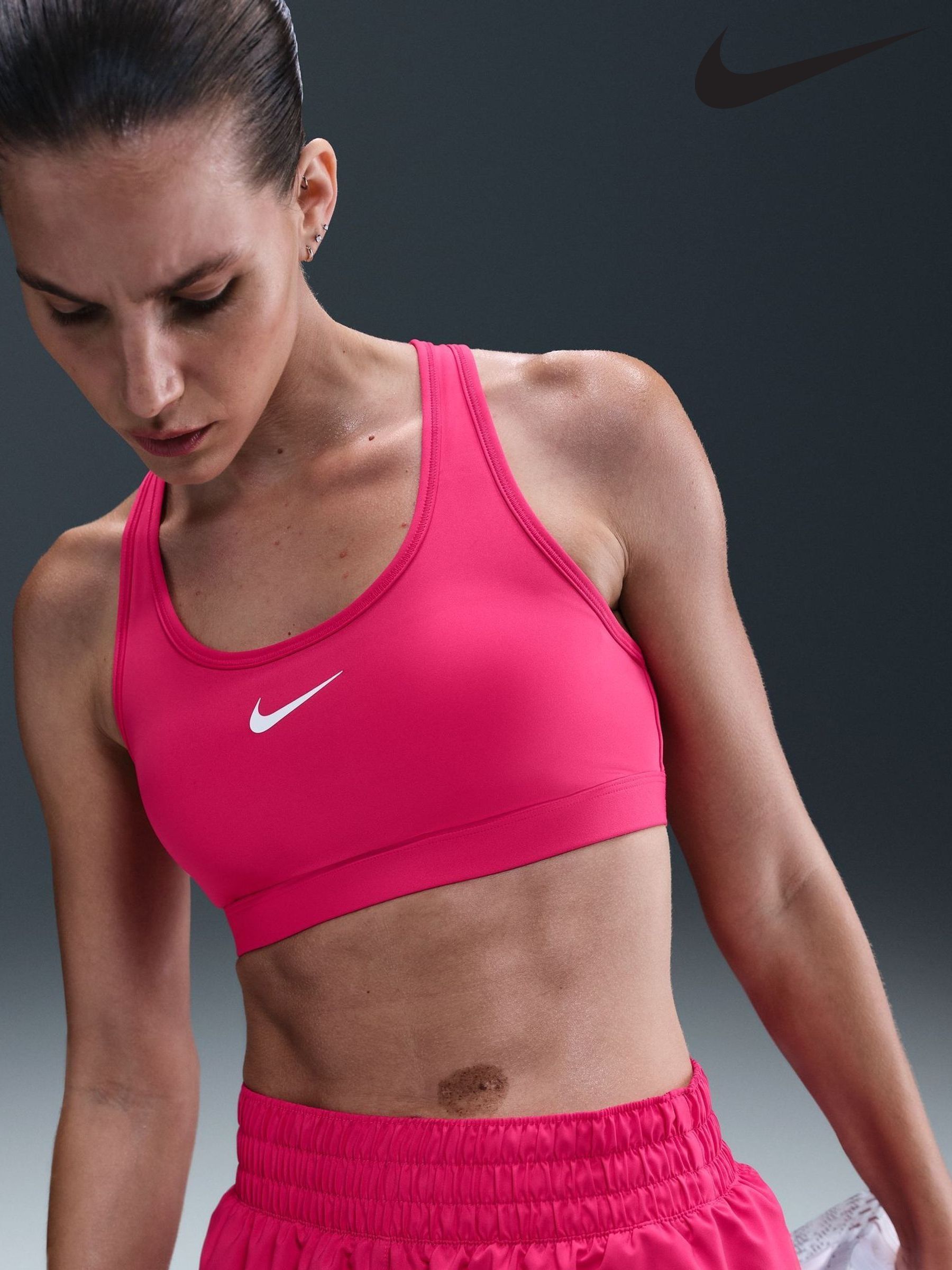 nike pro medium support sports bra