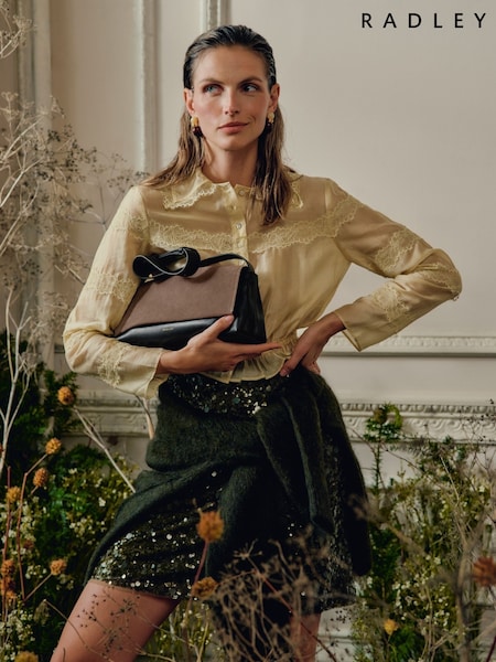 Radley Brown Suede The Annabel Shoulder Bag (G58314) | 1,242 QAR