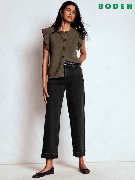 Boden Black Mid Rise Stretch Jeans (G58500) | AED518